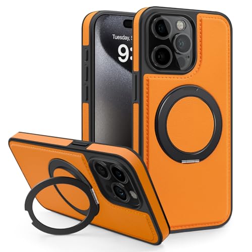 Sitthyw Hülle für iPhone 11 Pro Max Handyhülle Magnetisch Lederhülle mit Halter Ständer Kompatibel mit Mag-Safe, PU Leder Anti-Kratzer Stoßfest Schutzhülle Cover für iPhone 11 Pro Max, Orange Sitthyw Hülle für iPhone 11 Pro Max Handyhülle Magnetisch Lederhülle mit Halter Ständer Kompatibel mit Mag-Safe, PU Leder Anti-Kratzer Stoßfest Schutzhülle Cover für iPhone 11 Pro Max, Orange von Sitthyw