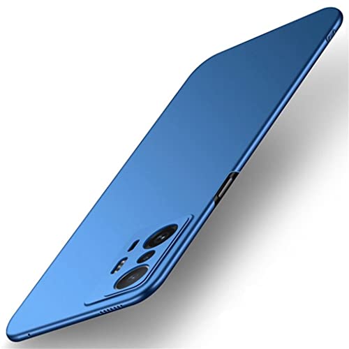 Sitthyw Xiaomi Mi 11T/11T Pro Hülle 5G, Ultra Dünn Ultraleichtes Handyhülle Matte Slim Hart PC Cover mit [Kamera Schutz] Kratzfest Bumper Schutzhülle Hardcase für Xiaomi 11T/11T Pro, Navy blau von Sitthyw