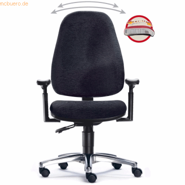 Sitwell Steifensand AG Bürodrehstuhl Lady Fitness m. Armlehne Alu-Fußk Sitwell Steifensand AG Bürodrehstuhl Lady Fitness m. Armlehne Alu-Fußk von Sitwell Steifensand AG