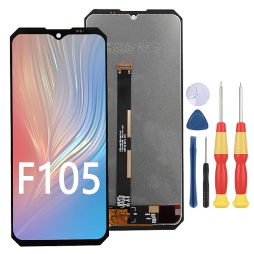 SiuVorZhi LCD Display Kompatibel mit Fossibot F105 LCD Display Touchscreen Montage Reparatur Ersatzteile mit Werkzeug von SiuVorZhi