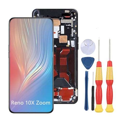 SiuVorZhi LCD Display Kompatibel mit OPPO Reno 10x Zoom CPH1919 PCCM00 LCD Display Touchscreen Montage Reparatur Ersatzteile mit Werkzeug von SiuVorZhi