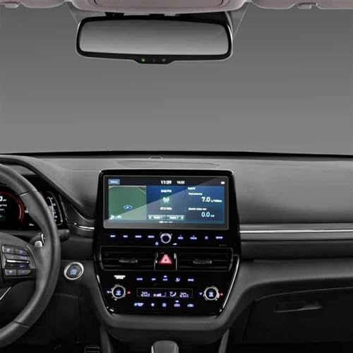 Siuku Kompatibel mit Hyundai für Ioniq 2020, Autoradio, GPS-Navigation, gehärtetes Glas, Displayschutzfolie, HD-Bildschirmfolie, 10,25 Zoll Navigationsschutzfolie von Siuku