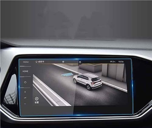 Siuku Kompatibel mit VW für T-Cross 2022, Autoradio, GPS-Navigation, gehärtetes Glas, Displayschutzfolie, Innenzubehör Navigationsschutzfolie (Color : Gps) von Siuku