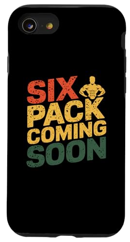 Lustiger Fitness-Liebhaber, lustige Sixpack-Zitate, Sixpack, bald erhältlich Hülle für iPhone SE (2020) / 7 / 8 von Six Pack Quote Six Pack Coming Soon Shirt