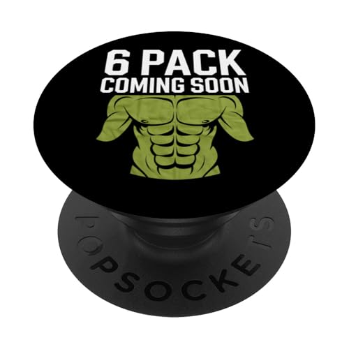 Lustiger Fitness-Liebhaber, lustige Sixpack-Zitate, Sixpack, bald erhältlich PopSockets Klebender PopGrip Lustiger Fitness-Liebhaber, lustige Sixpack-Zitate, Sixpack, bald erhältlich PopSockets Klebender PopGrip von Six Pack Quote Six Pack Coming Soon Shirt