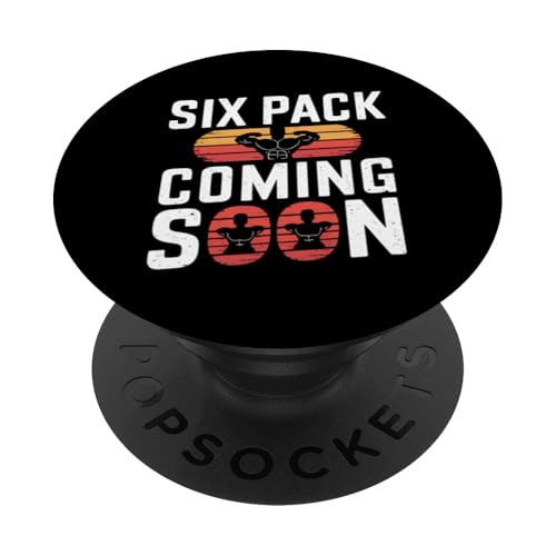 Lustiger Fitness-Liebhaber, lustige Sixpack-Zitate, Sixpack, bald erhältlich PopSockets Klebender PopGrip Lustiger Fitness-Liebhaber, lustige Sixpack-Zitate, Sixpack, bald erhältlich PopSockets Klebender PopGrip von Six Pack Quote Six Pack Coming Soon Shirt