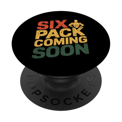 Lustiger Fitness-Liebhaber, lustige Sixpack-Zitate, Sixpack, bald erhältlich PopSockets Klebender PopGrip Lustiger Fitness-Liebhaber, lustige Sixpack-Zitate, Sixpack, bald erhältlich PopSockets Klebender PopGrip von Six Pack Quote Six Pack Coming Soon Shirt