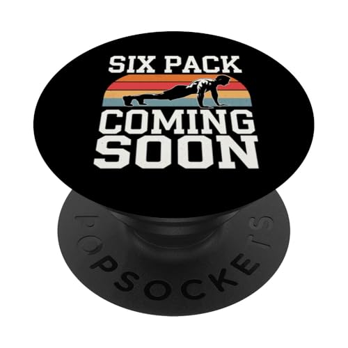 Lustiger Fitness-Liebhaber, lustige Sixpack-Zitate, Sixpack, bald erhältlich PopSockets Klebender PopGrip Lustiger Fitness-Liebhaber, lustige Sixpack-Zitate, Sixpack, bald erhältlich PopSockets Klebender PopGrip von Six Pack Quote Six Pack Coming Soon Shirt