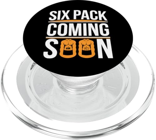 Lustiger Fitness-Liebhaber, lustige Sixpack-Zitate, Sixpack, bald erhältlich PopSockets PopGrip für MagSafe Lustiger Fitness-Liebhaber, lustige Sixpack-Zitate, Sixpack, bald erhältlich PopSockets PopGrip für MagSafe von Six Pack Quote Six Pack Coming Soon Shirt