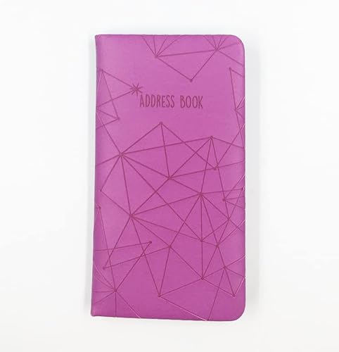 A bis Z Telefon Slim Adressbuch A-Z Index Hard Soft Cover (Violett) von Sixstore