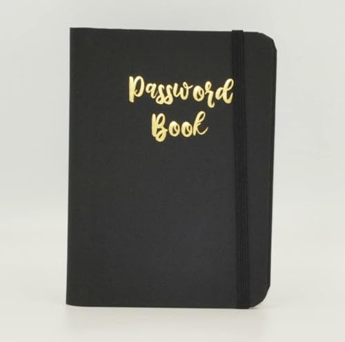 Passwortbuch – A-Z Registerkarte für Internetanmeldungsinformationen Schwarz kleines Passworthalter Tagebuch Notizbuch für Computer und Website Passwortbuch – A-Z Registerkarte für Internetanmeldungsinformationen Schwarz kleines Passworthalter Tagebuch Notizbuch für Computer und Website von Sixstore