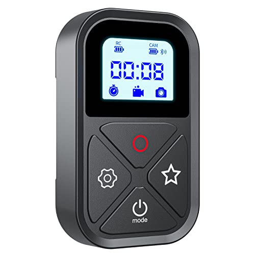 Intelligente Kabellose Bluetooth-Fernbedienung für GoPro Hero 13/12/11/10/9/8/MAX, Remote Control für GoPro Hero Black Zubehör mit LED Display, Magnet-Ladeanschluss und Handgelenkriemen Intelligente Kabellose Bluetooth-Fernbedienung für GoPro Hero 13/12/11/10/9/8/MAX, Remote Control für GoPro Hero Black Zubehör mit LED Display, Magnet-Ladeanschluss und Handgelenkriemen von Sjpzwcrl