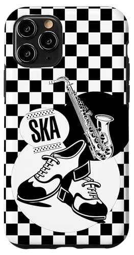 Mod Dub Reggae, einfarbig, kariert, Schuhtanz, coole Ska-Musik Hülle für iPhone 11 Pro von Ska Girl Boyz