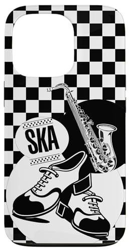 Mod Dub Reggae, einfarbig, kariert, Schuhtanz, coole Ska-Musik Hülle für iPhone 13 Pro von Ska Girl Boyz