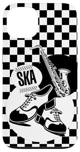 Mod Dub Reggae, einfarbig, kariert, Schuhtanz, coole Ska-Musik Hülle für iPhone 13 von Ska Girl Boyz