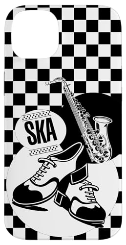 Mod Dub Reggae, einfarbig, kariert, Schuhtanz, coole Ska-Musik Hülle für iPhone 14 Plus von Ska Girl Boyz