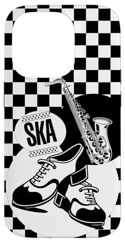Mod Dub Reggae, einfarbig, kariert, Schuhtanz, coole Ska-Musik Hülle für iPhone 14 Pro von Ska Girl Boyz