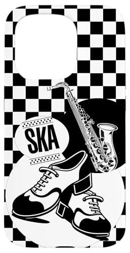 Mod Dub Reggae, einfarbig, kariert, Schuhtanz, coole Ska-Musik Hülle für iPhone 15 Pro von Ska Girl Boyz