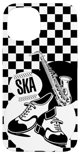 Mod Dub Reggae, einfarbig, kariert, Schuhtanz, coole Ska-Musik Hülle für iPhone 15 von Ska Girl Boyz