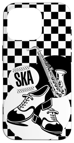 Mod Dub Reggae, einfarbig, kariert, Schuhtanz, coole Ska-Musik Hülle für iPhone 16 Pro von Ska Girl Boyz