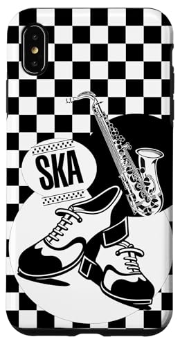 Mod Dub Reggae, einfarbig, kariert, Schuhtanz, coole Ska-Musik Hülle für iPhone XS Max von Ska Girl Boyz