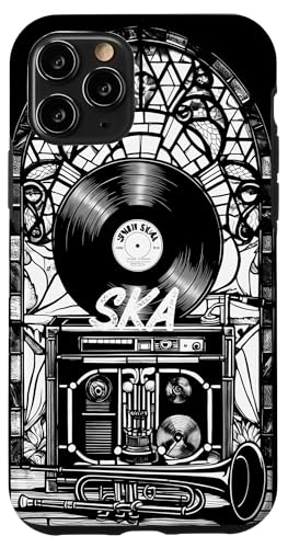 Mod Dub Reggae Mosaik Monochrome Vinyl Schallplatte Ska Music Hülle für iPhone 11 Pro Mod Dub Reggae Mosaik Monochrome Vinyl Schallplatte Ska Music Hülle für iPhone 11 Pro von Ska Girl Boyz