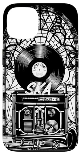 Mod Dub Reggae Mosaik Monochrome Vinyl Schallplatte Ska Music Hülle für iPhone 13 Mod Dub Reggae Mosaik Monochrome Vinyl Schallplatte Ska Music Hülle für iPhone 13 von Ska Girl Boyz