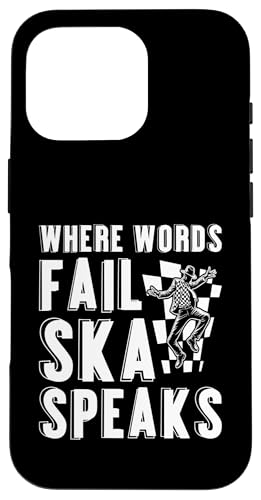 Jamaikanische Musikwörter scheitern Karibischer Musikliebhaber Ska Reggae Hülle für iPhone 16 Pro Jamaikanische Musikwörter scheitern Karibischer Musikliebhaber Ska Reggae Hülle für iPhone 16 Pro von Ska Music Costume For Ska Fans & Ska Reggae Lover