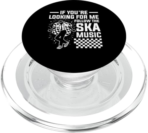 Ska-Musikfan sucht jamaikanischen Musikliebhaber Ska Music PopSockets PopGrip für MagSafe von Ska Music Costume For Ska Fans & Ska Reggae Lover