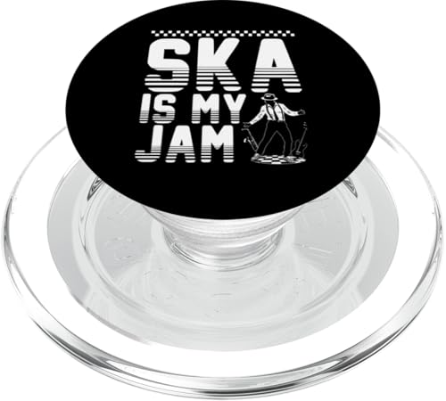 Ska-Musikfans My Jam Karibischer Musikliebhaber Ska Reggae PopSockets PopGrip für MagSafe von Ska Music Costume For Ska Fans & Ska Reggae Lover