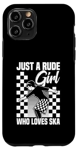 Ska-Musikfans Unhöfliches Mädchen Jamaikanischer Musikliebhaber Ska Reggae Hülle für iPhone 11 Pro Ska-Musikfans Unhöfliches Mädchen Jamaikanischer Musikliebhaber Ska Reggae Hülle für iPhone 11 Pro von Ska Music Costume For Ska Fans & Ska Reggae Lover
