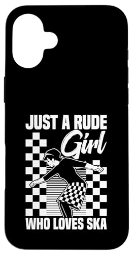 Ska-Musikfans Unhöfliches Mädchen Jamaikanischer Musikliebhaber Ska Reggae Hülle für iPhone 16 Plus Ska-Musikfans Unhöfliches Mädchen Jamaikanischer Musikliebhaber Ska Reggae Hülle für iPhone 16 Plus von Ska Music Costume For Ska Fans & Ska Reggae Lover