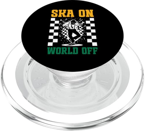 Ska-Musikliebhaber aus der ganzen Karibik Musikliebhaber Ska-Musiker PopSockets PopGrip für MagSafe von Ska Music Costume For Ska Fans & Ska Reggae Lover