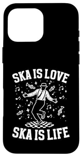 Ska Reggae Lover Is Life Karibik Musikliebhaber Ska Reggae Hülle für iPhone 16 Pro Max Ska Reggae Lover Is Life Karibik Musikliebhaber Ska Reggae Hülle für iPhone 16 Pro Max von Ska Music Costume For Ska Fans & Ska Reggae Lover