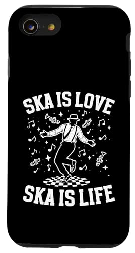 Ska Reggae Lover Is Life Karibik Musikliebhaber Ska Reggae Hülle für iPhone SE (2020) / 7 / 8 von Ska Music Costume For Ska Fans & Ska Reggae Lover