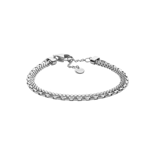 SKAGEN Bracelet chaîne Tov Mesh, en Acier inoxydable, argenté, Pour Homme, SKJM0235040 von Skagen