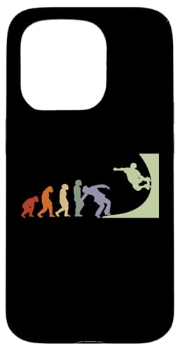 Skateboard Evolution Skater Rampe Skaten Skateboarder Hülle für iPhone 15 Pro Skateboard Evolution Skater Rampe Skaten Skateboarder Hülle für iPhone 15 Pro von Skater Skateboards Zubehör Geschenke Shirt