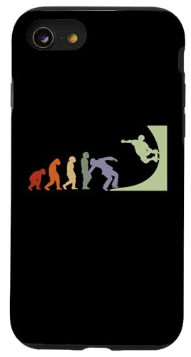 Skateboard Evolution Skater Rampe Skaten Skateboarder Hülle für iPhone SE (2020) / 7 / 8 von Skater Skateboards Zubehör Geschenke Shirt