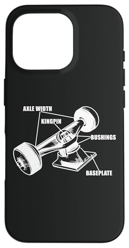 Skateboard Rollen Skater Skating Longboard Skateboarding Hülle für iPhone 16 Pro Skateboard Rollen Skater Skating Longboard Skateboarding Hülle für iPhone 16 Pro von Skater Skateboards Zubehör Geschenke Shirt