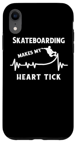 Skateboard Skater Rampe Skaten Herzschlag Skateboarder Hülle für iPhone XR Skateboard Skater Rampe Skaten Herzschlag Skateboarder Hülle für iPhone XR von Skater Skateboards Zubehör Geschenke Shirt