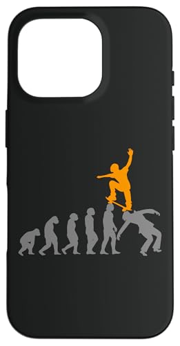 Skateboard Skater Skaten Evolution Skateboarder Hülle für iPhone 16 Pro Skateboard Skater Skaten Evolution Skateboarder Hülle für iPhone 16 Pro von Skater Skateboards Zubehör Geschenke Shirt