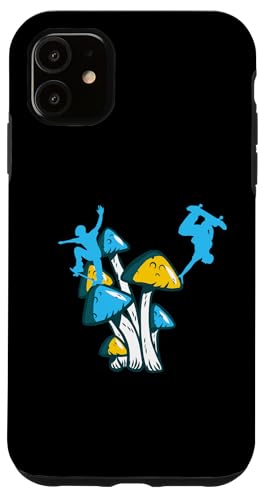 Skateboard Skater Skaten Mushroom Pilze Skateboarder Hülle für iPhone 11 Skateboard Skater Skaten Mushroom Pilze Skateboarder Hülle für iPhone 11 von Skater Skateboards Zubehör Geschenke Shirt