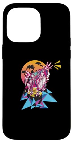 Skateboard Vaporwave Skelett Skater Skaten 90er Skateboarder Hülle für iPhone 14 Pro Max von Skater Skateboards Zubehör Geschenke Shirt