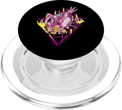 Skateboard Vaporwave Skelett Skater Skaten Skateboarder PopSockets PopGrip für MagSafe von Skater Skateboards Zubehör Geschenke Shirt