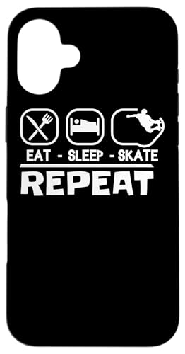Skateboarder Skateboard Skater Eat sleep Skate Skateboard Hülle für iPhone 16 Plus Skateboarder Skateboard Skater Eat sleep Skate Skateboard Hülle für iPhone 16 Plus von Skater Skateboards Zubehör Geschenke Shirt