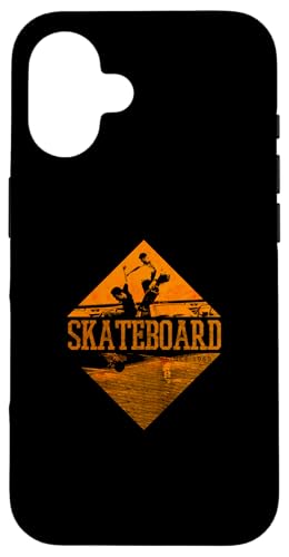 Skateboarder Skater Skaterrampe Skateboarding Skateboard Hülle für iPhone 16 Skateboarder Skater Skaterrampe Skateboarding Skateboard Hülle für iPhone 16 von Skater Skateboards Zubehör Geschenke Shirt