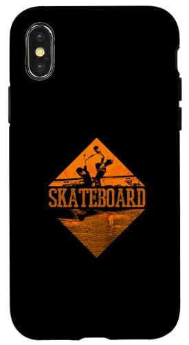 Skateboarder Skater Skaterrampe Skateboarding Skateboard Hülle für iPhone X/XS Skateboarder Skater Skaterrampe Skateboarding Skateboard Hülle für iPhone X/XS von Skater Skateboards Zubehör Geschenke Shirt