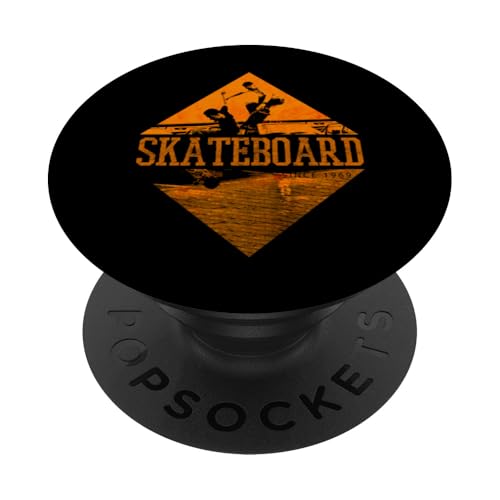 Skateboarder Skater Skaterrampe Skateboarding Skateboard PopSockets Klebender PopGrip von Skater Skateboards Zubehör Geschenke Shirt