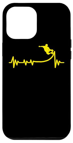 Skateboards Skater Deck Skaten Herzschlag Skateboard Hülle für iPhone 12 Pro Max von Skater Skateboards Zubehör Geschenke Shirt