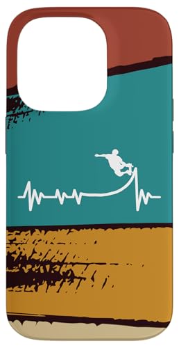 Skateboards Skater Deck Skaten Herzschlag Skateboard Hülle für iPhone 14 Pro von Skater Skateboards Zubehör Geschenke Shirt
